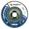 Weiler 6" Tiger X Flap Disc, Angled (TY29), Phenolic Backing, 60Z, 7/8" 51238 - alternate 1